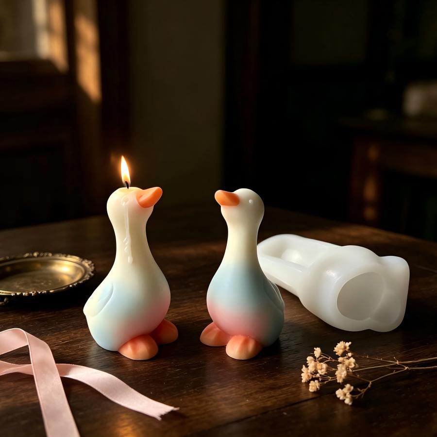 Home Decor Duck - New 3D Duck Silicone Mold, DIY