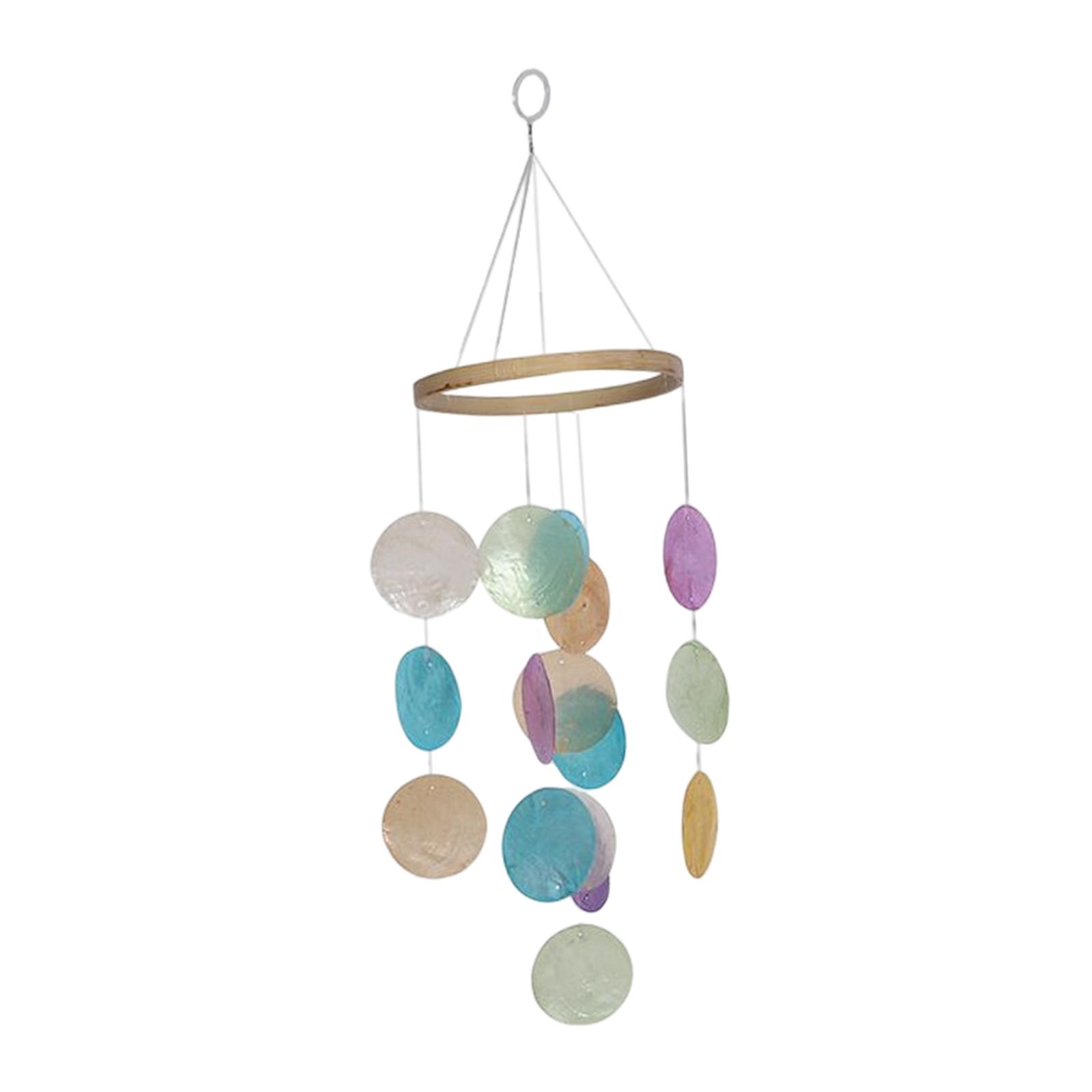 Boho Wind Chimes - Creative Colorful Shell Wind Chime Pendant