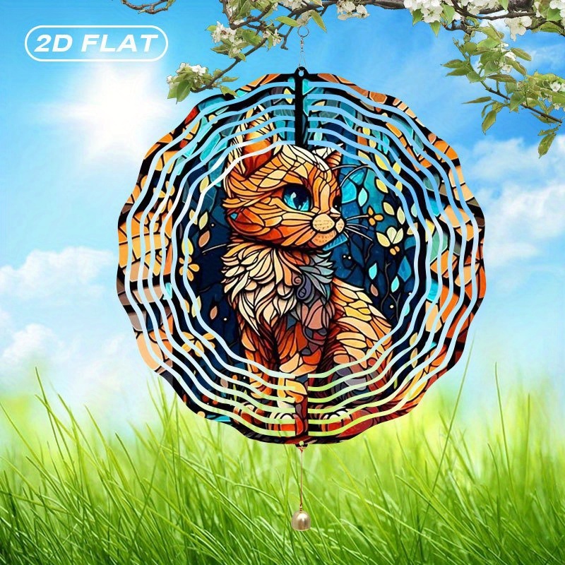 2D Flat - 1pc Boho Style Metal - Boho Wind Chimes 评论和价格