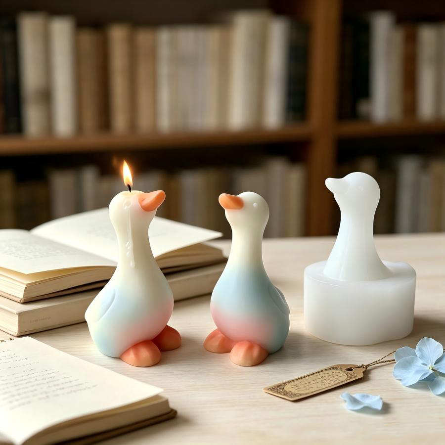 New 3D Duck Silicone Mold, DIY - Home Decor Duck 评论和价格