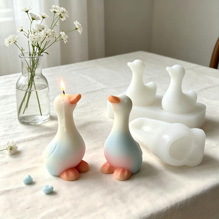 New 3D Duck Silicone Mold, DIY - Home Decor Duck 评论和价格
