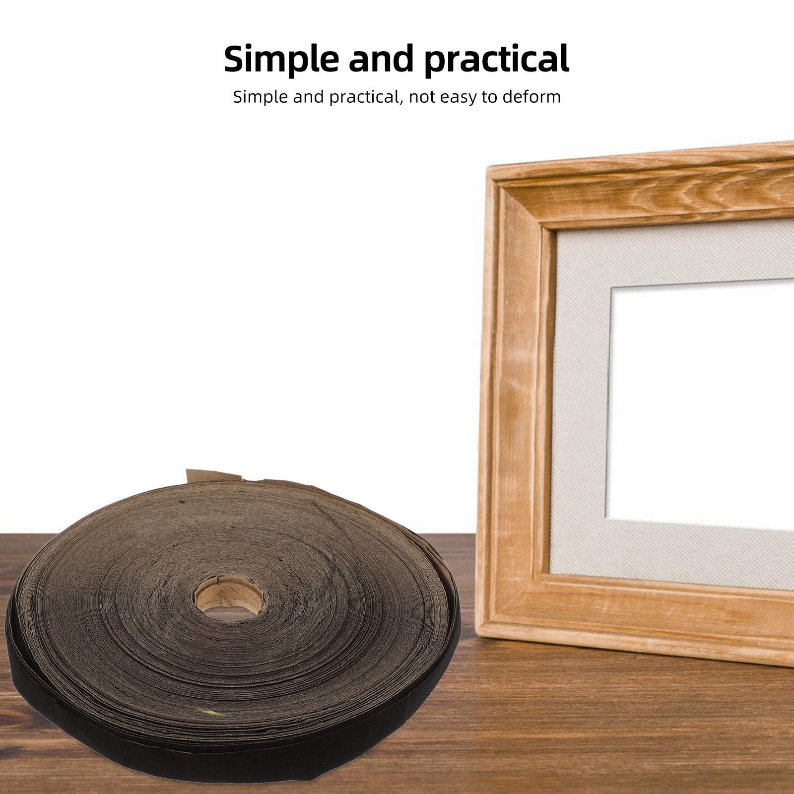 1Pcs Flocking Cloth Backboard  - Bamboo Photo Frame 评论和价格