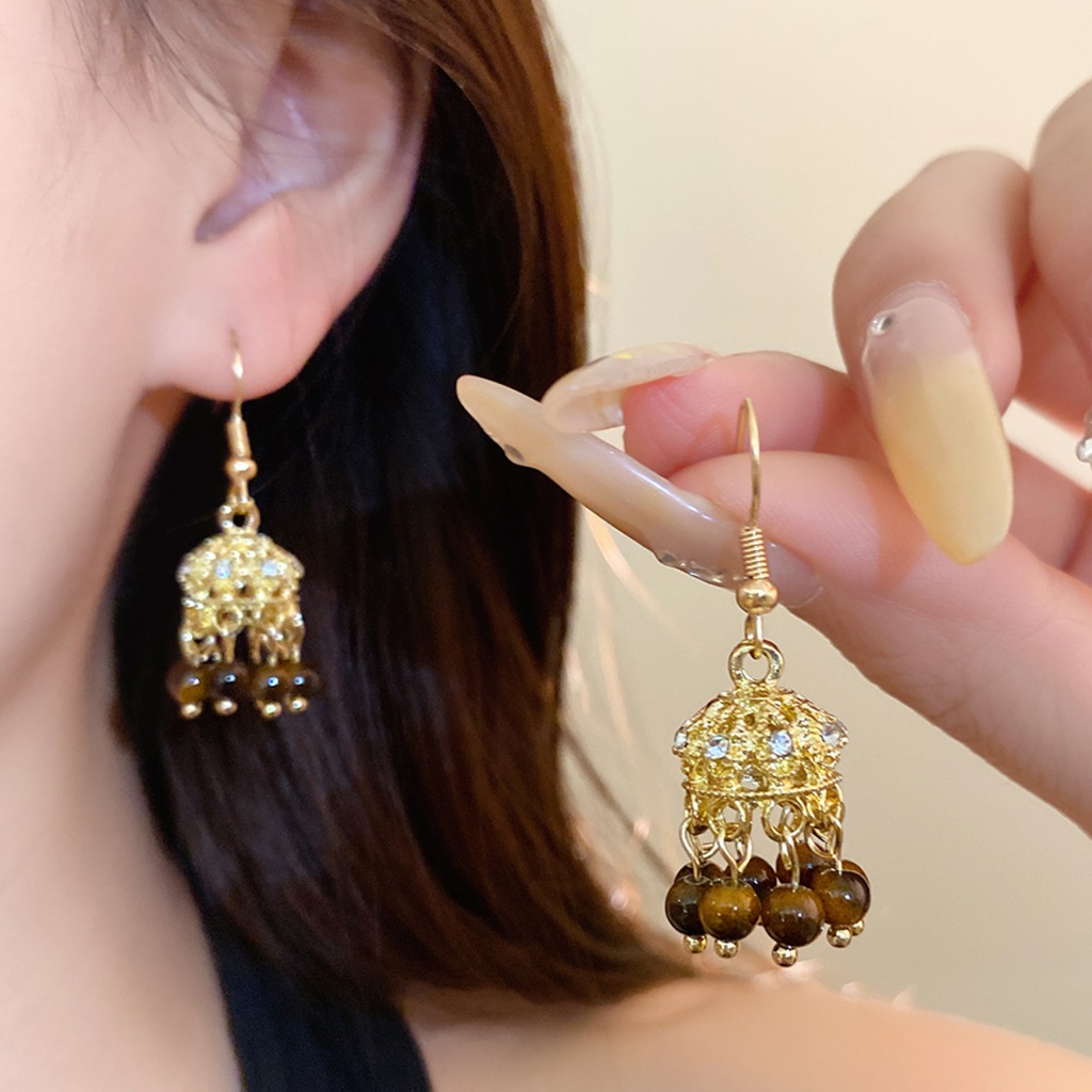 Boho Jhumka Bell‑Shaped Dangle - Boho Wind Chimes 评论和价格