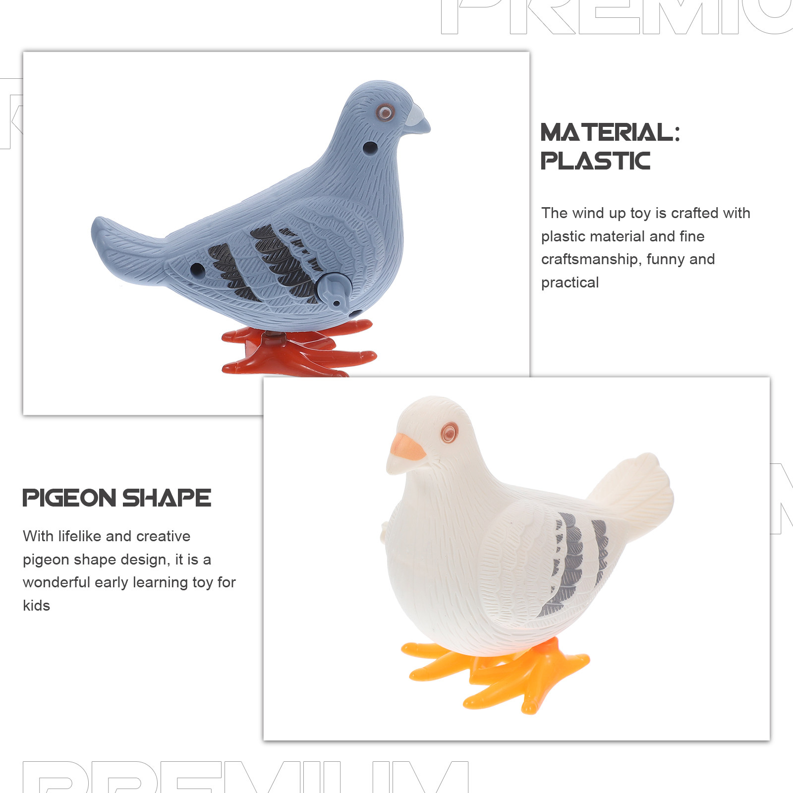 5Pcs Pigeon Clockwork Early Ed - Home Decor Simulator 评论和价格