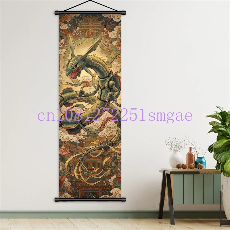 Pokemon Anime Poster Scroll Pa - Canvas Painting 评论和价格