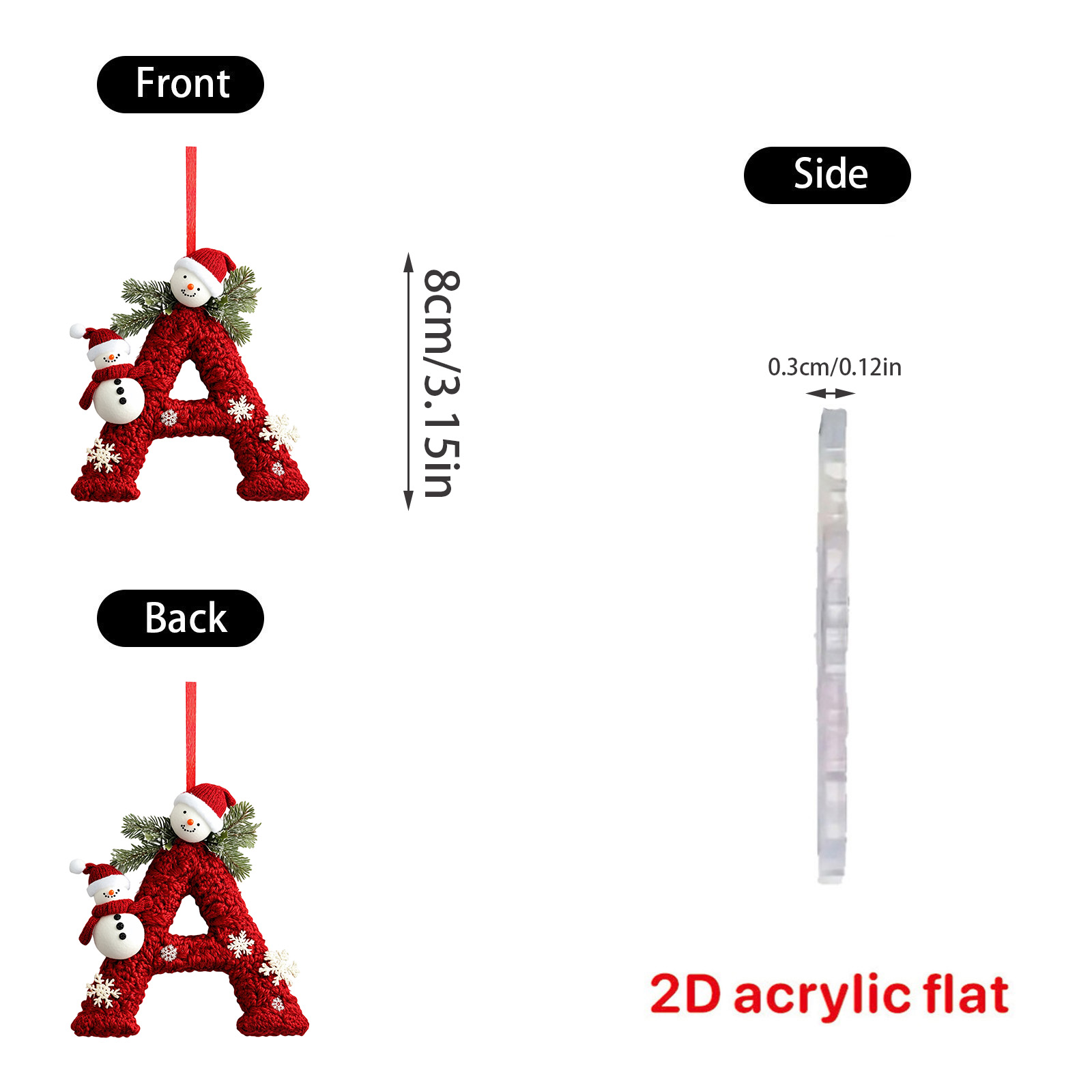 26 Letter Christmas Tree Hangi - Home Decor Trends 2025 评论和价格