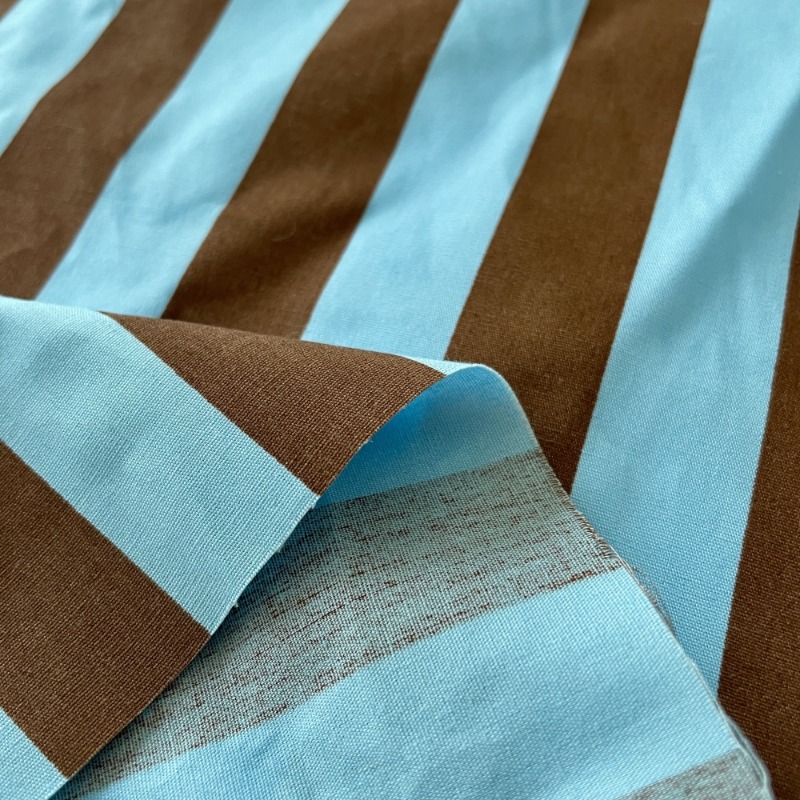 Color Block Stripes Fabric Dop - Home Decor Dopamine 评论和价格