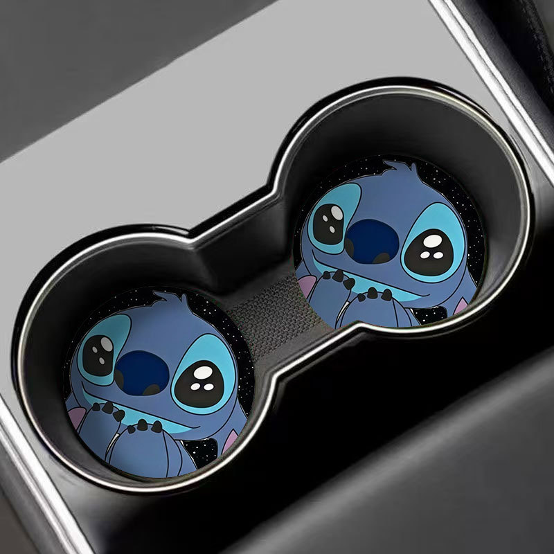 2pcs Disney Stitch coasters, a - Home Decor Disney 评论和价格