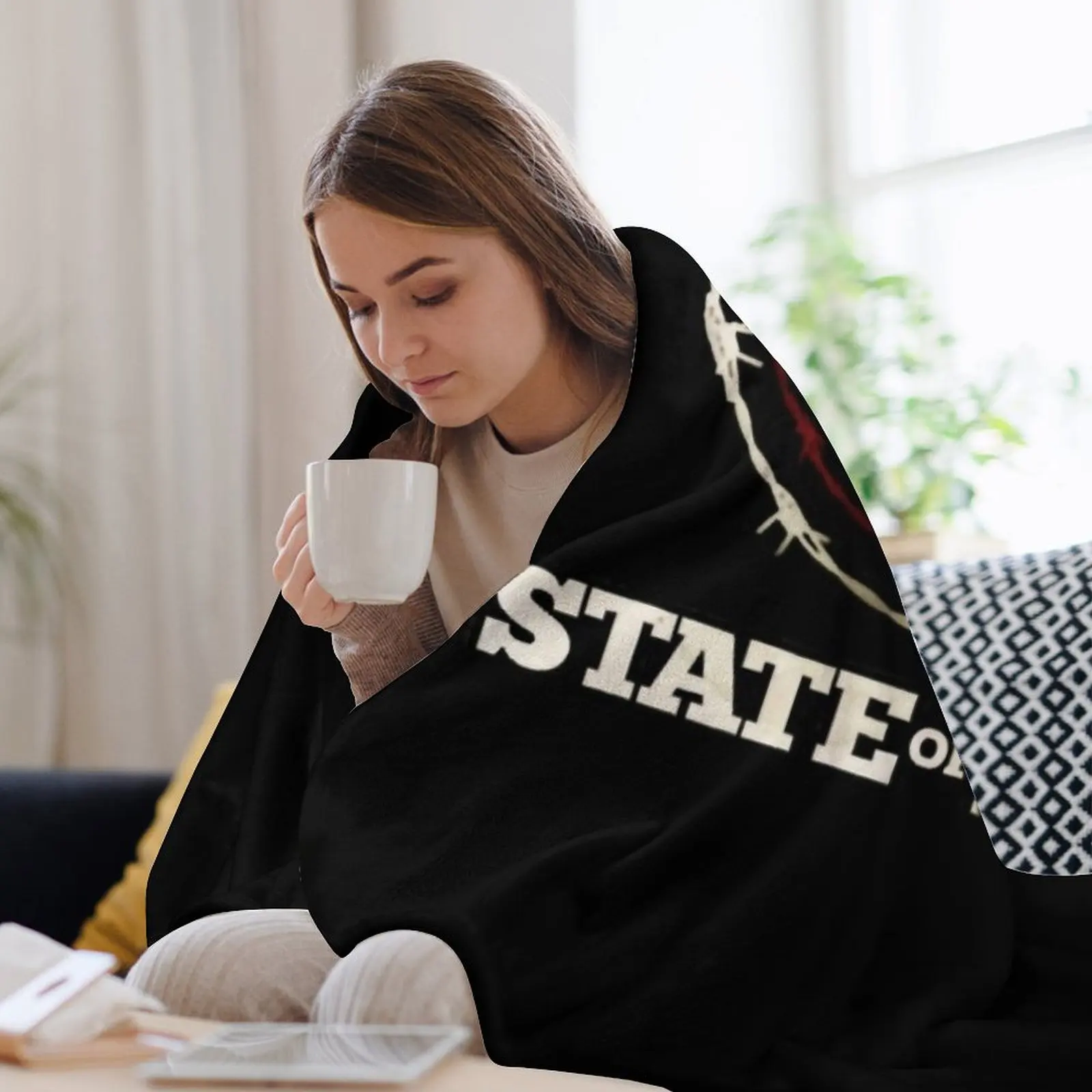 State Of Decay Logo Throw Blan - Home Decor Logo Design 评论和价格