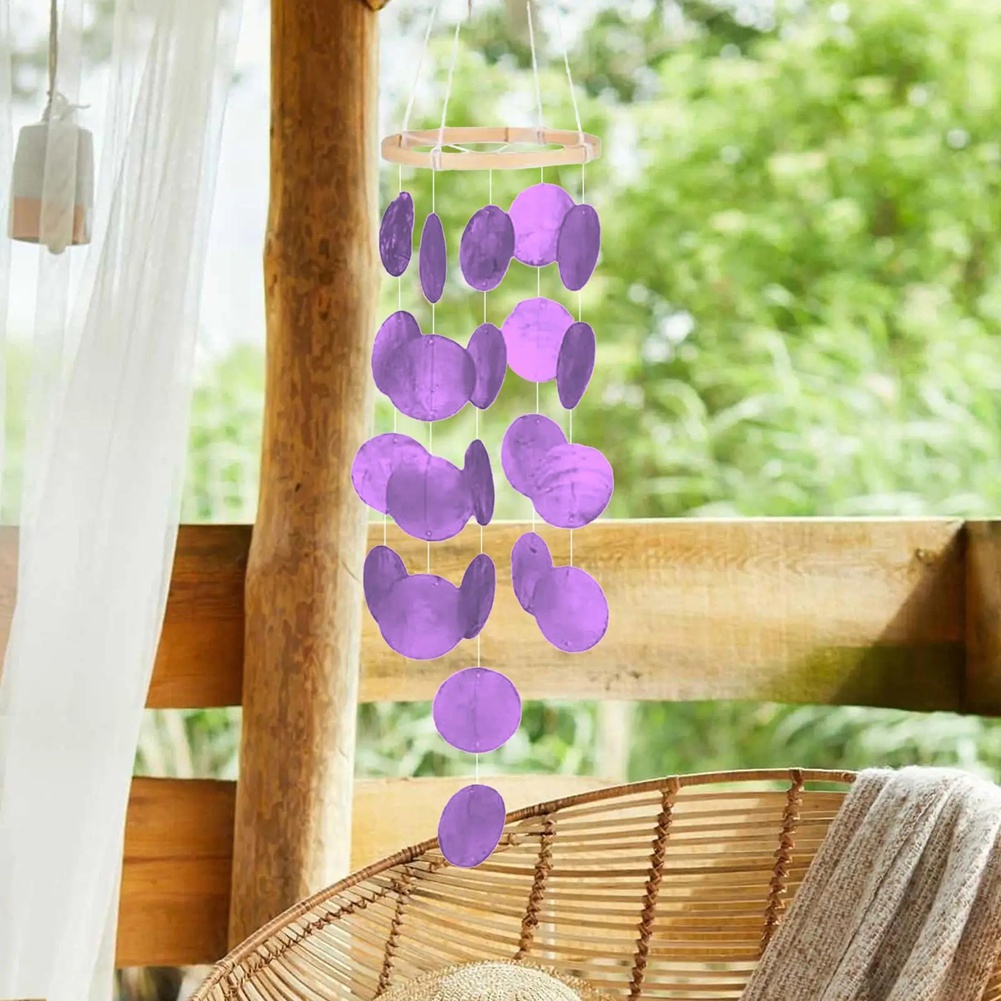 ABMI-Shell Wind Chimes For Out - Boho Wind Chimes 评论和价格