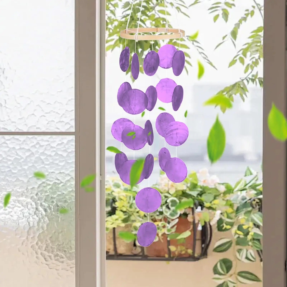 ABMI-Shell Wind Chimes For Out - Boho Wind Chimes 评论和价格