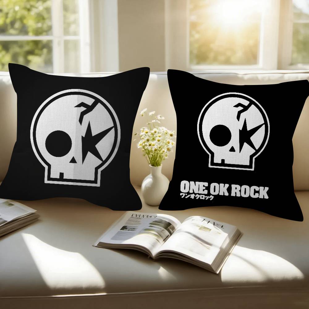 ONE OK ROCK logo   Pillow Cove - Home Decor Logo Design 评论和价格
