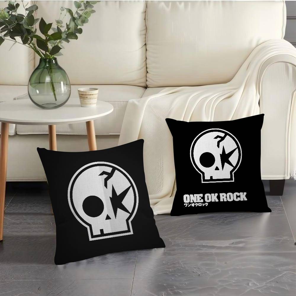 ONE OK ROCK logo   Pillow Cove - Home Decor Logo Design 评论和价格