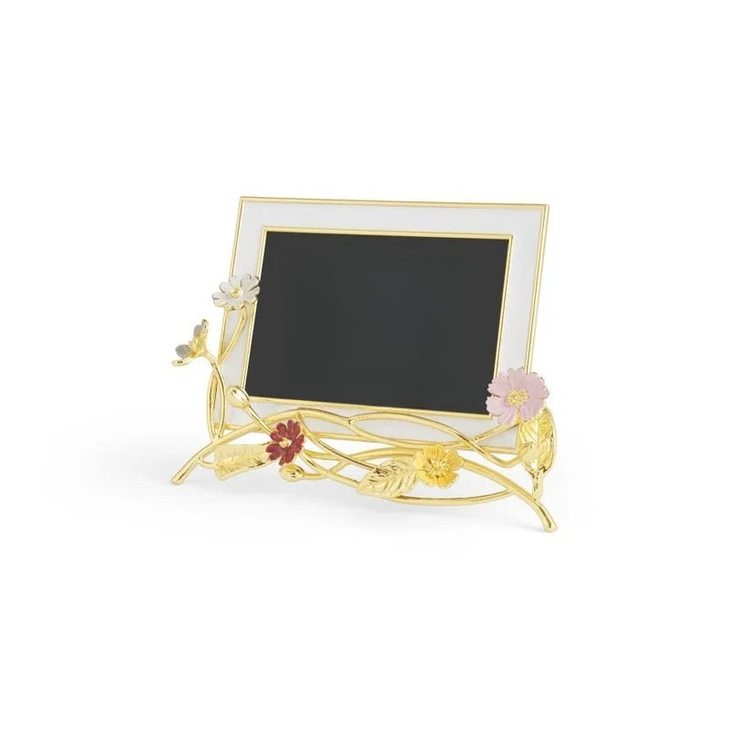 Wild flower painting shelf dec - Bamboo Photo Frame 评论和价格