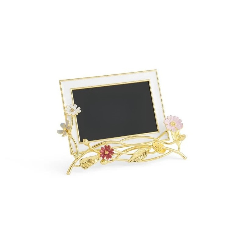 Wild flower painting shelf dec - Bamboo Photo Frame 评论和价格