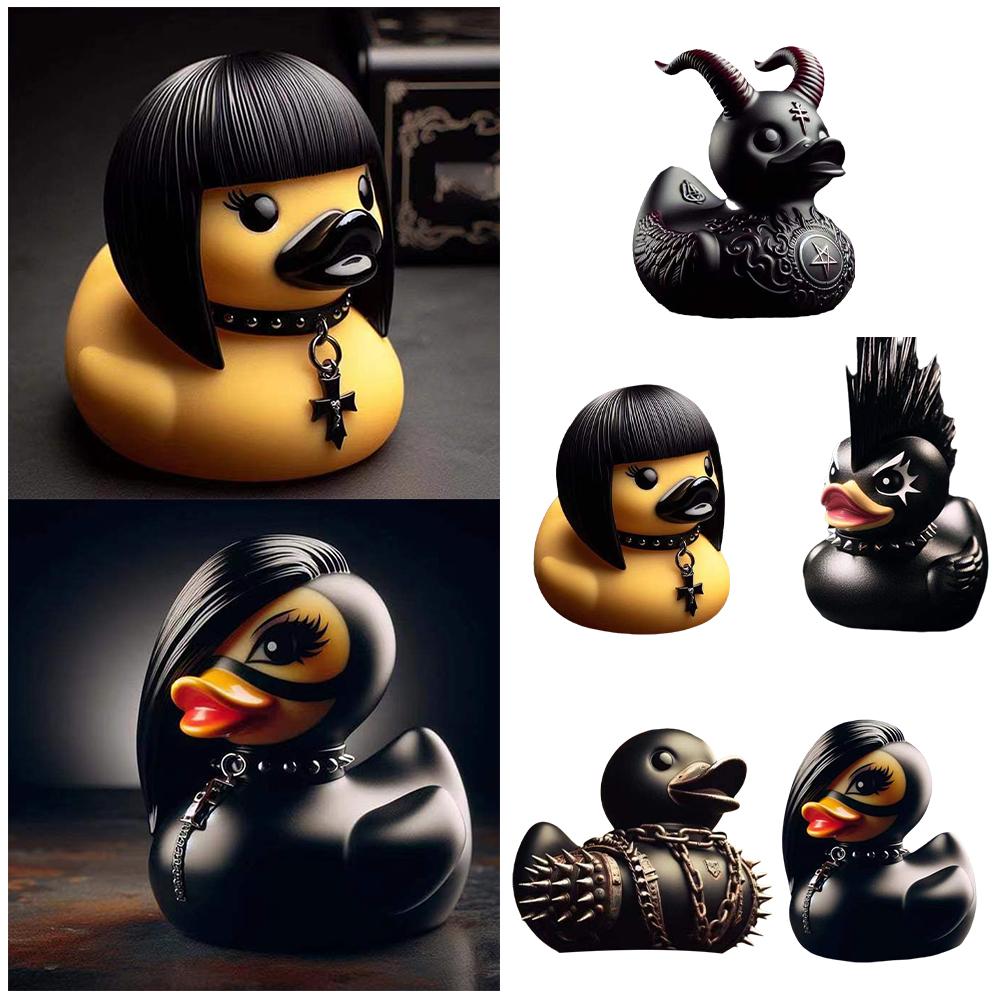 Duck Devil Duck Death Rock Duc - Home Decor Duck 评论和价格