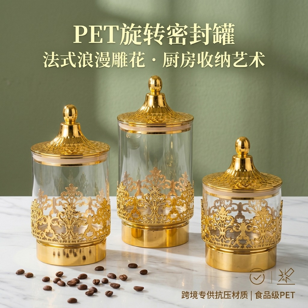 European Transparent Gold-plat - Home Decor Gold 评论和价格