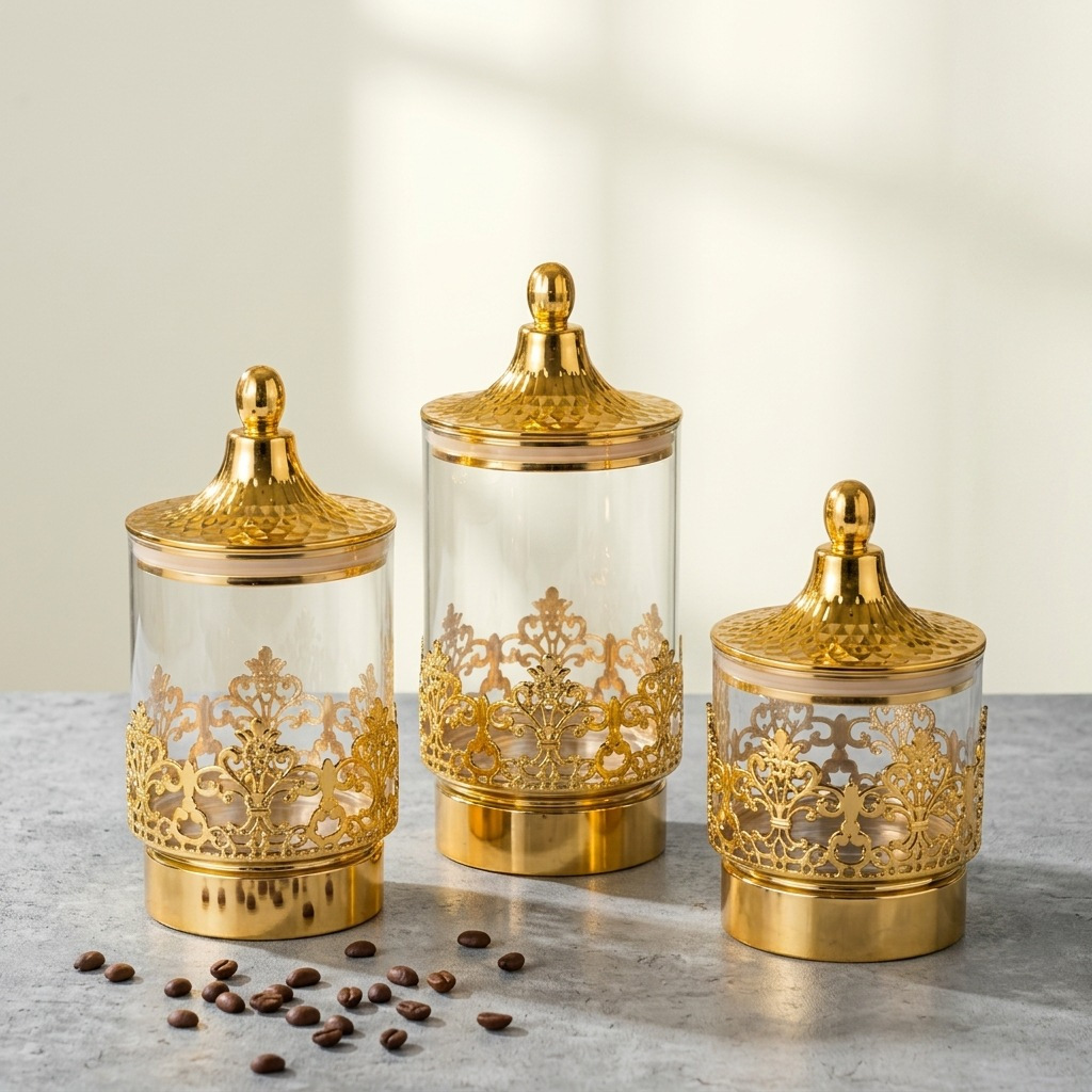 European Transparent Gold-plat - Home Decor Gold 评论和价格
