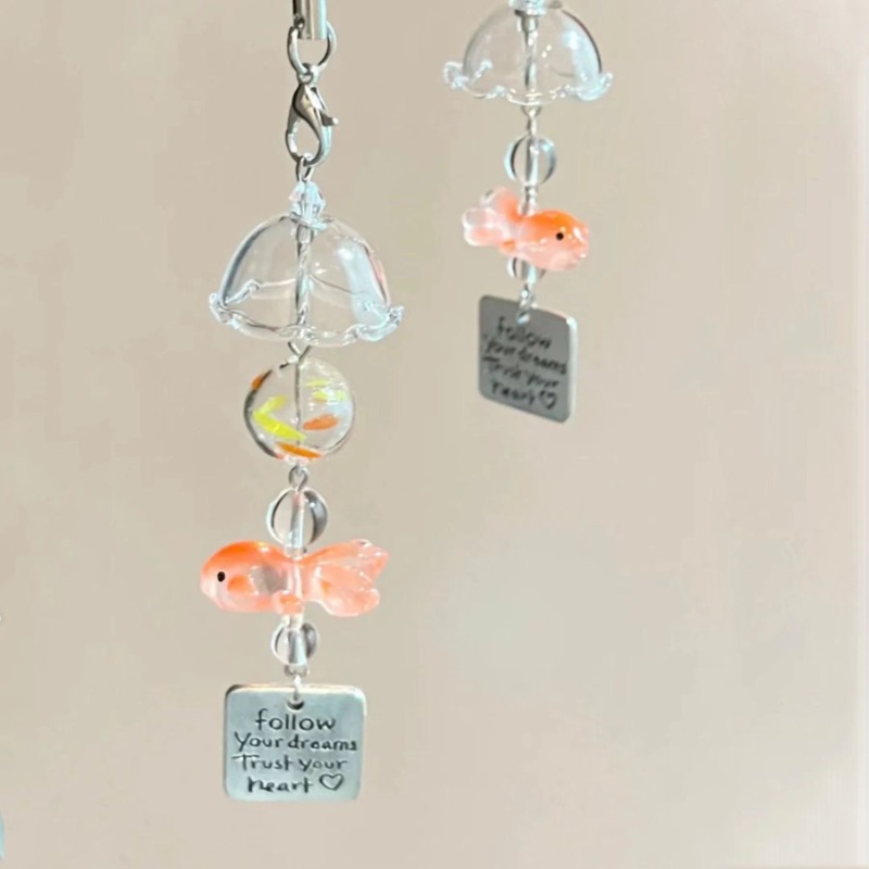 Goldfish Wind Chimes Dream Bea - Boho Wind Chimes 评论和价格