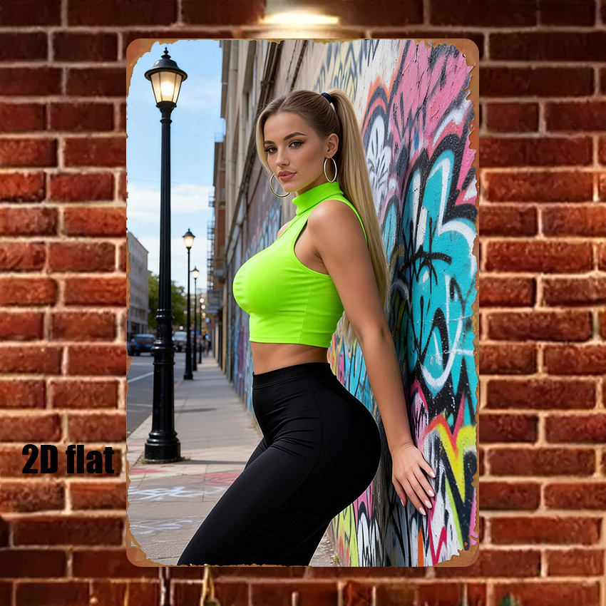 2D Vintage Metal Sign Street A - Home Decor Game 评论和价格