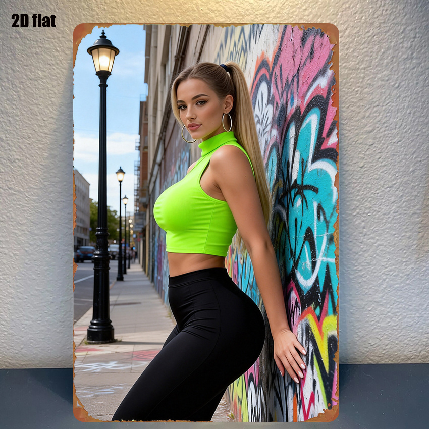 2D Vintage Metal Sign Street A - Home Decor Game 评论和价格