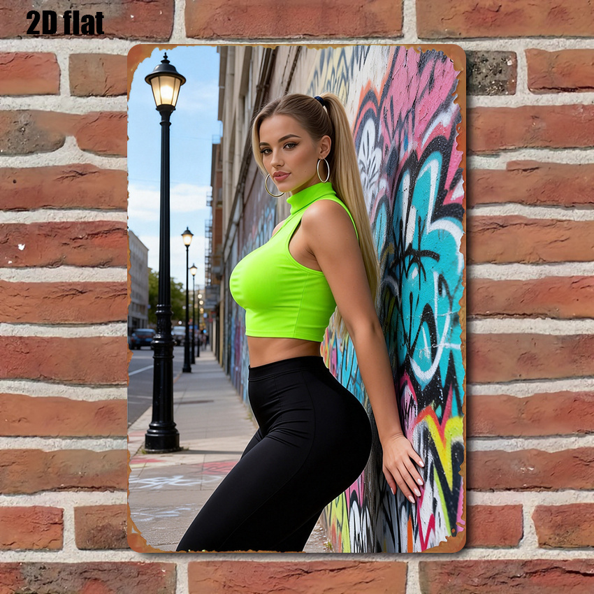 2D Vintage Metal Sign Street A - Home Decor Game 评论和价格
