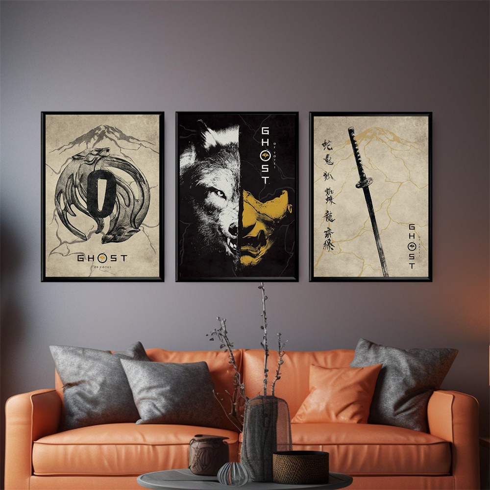 Ghost of Yotei Poster Game Ret - Home Decor Game 评论和价格
