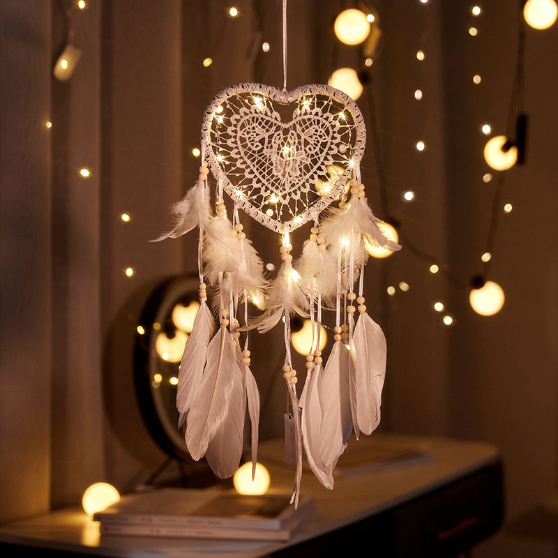 Valentine Bohemian Dream Catch - Boho Wind Chimes 评论和价格