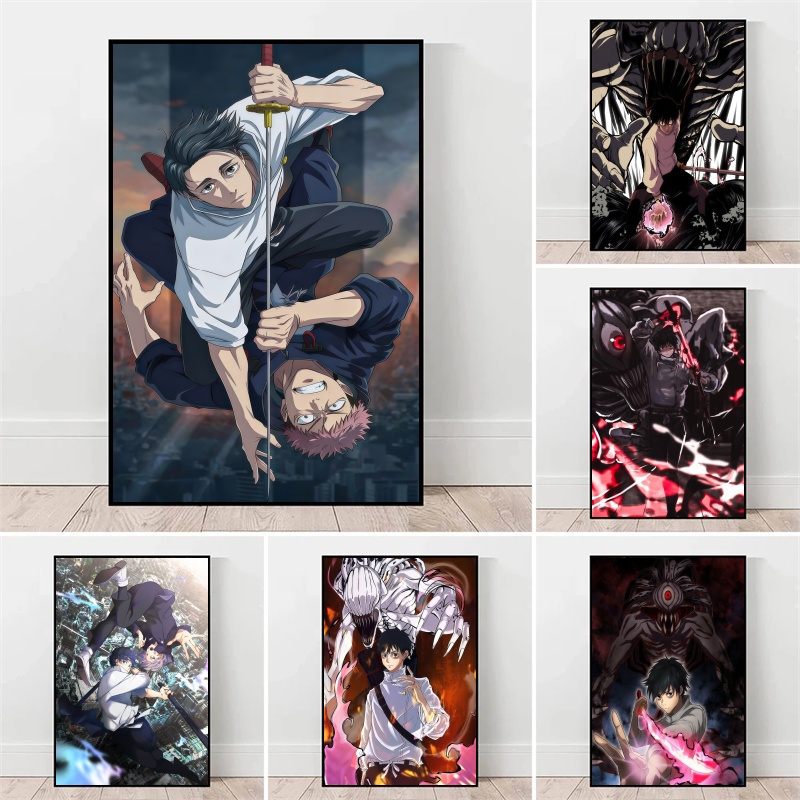 Jujutsu Kaisen Yuta Okkotsu &  - Canvas Painting 评论和价格