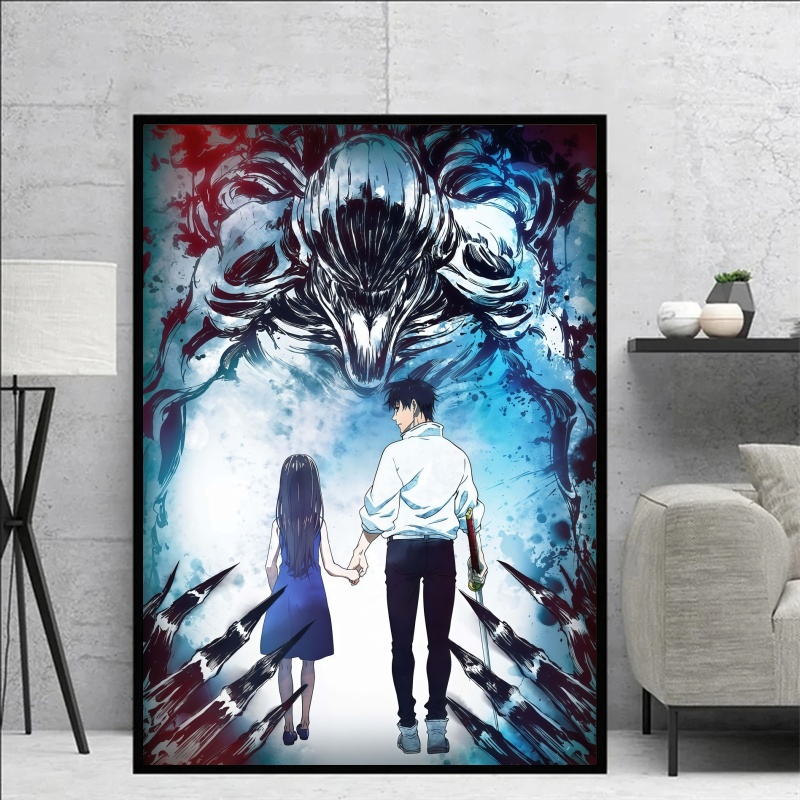 Jujutsu Kaisen Yuta Okkotsu &  - Canvas Painting 评论和价格