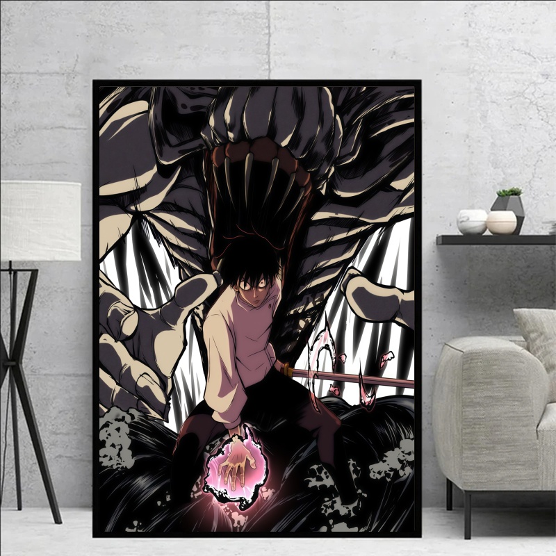 Jujutsu Kaisen Yuta Okkotsu &  - Canvas Painting 评论和价格