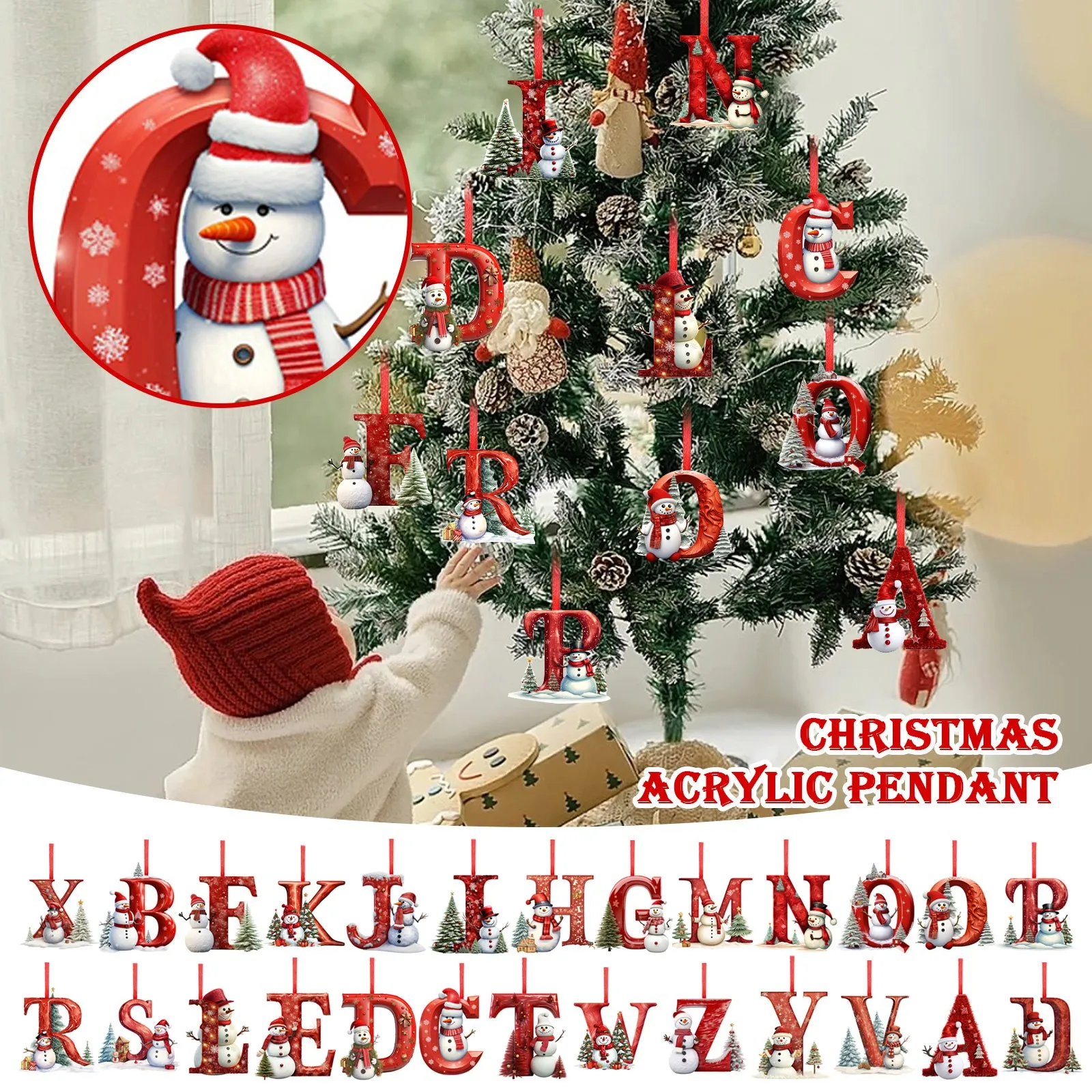 26 Letters Acrylic Pendant for - Home Decor Trends 2025 评论和价格