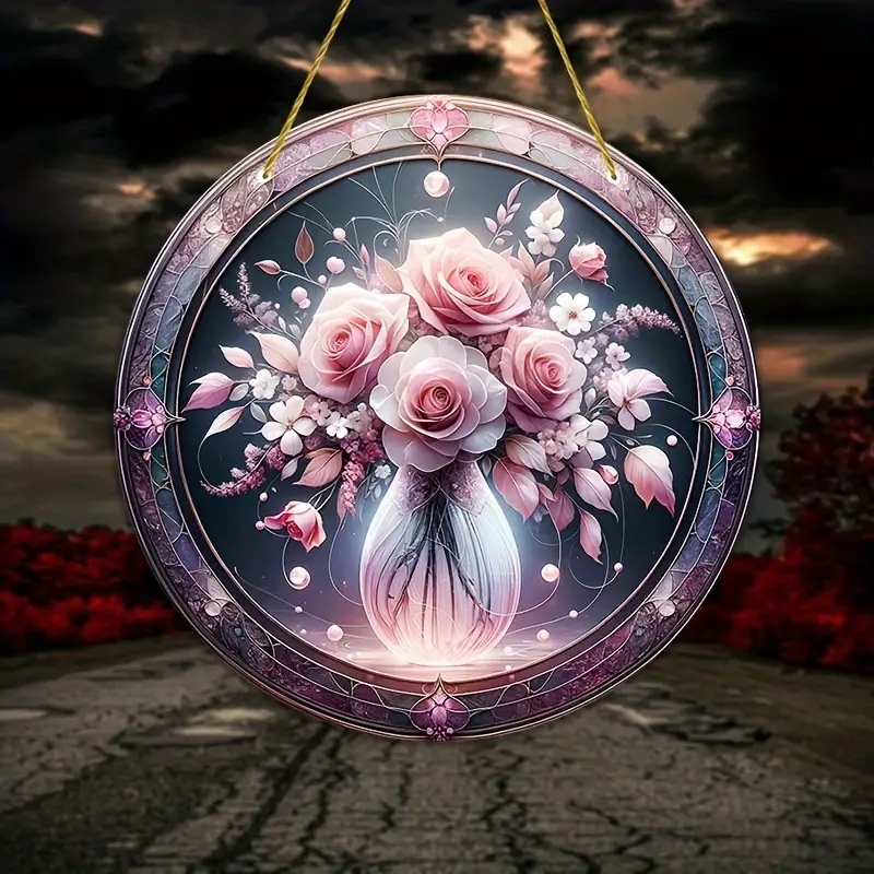 Romantic Pink Love Rose Sun Ca - Home Decor Lovely Home 评论和价格