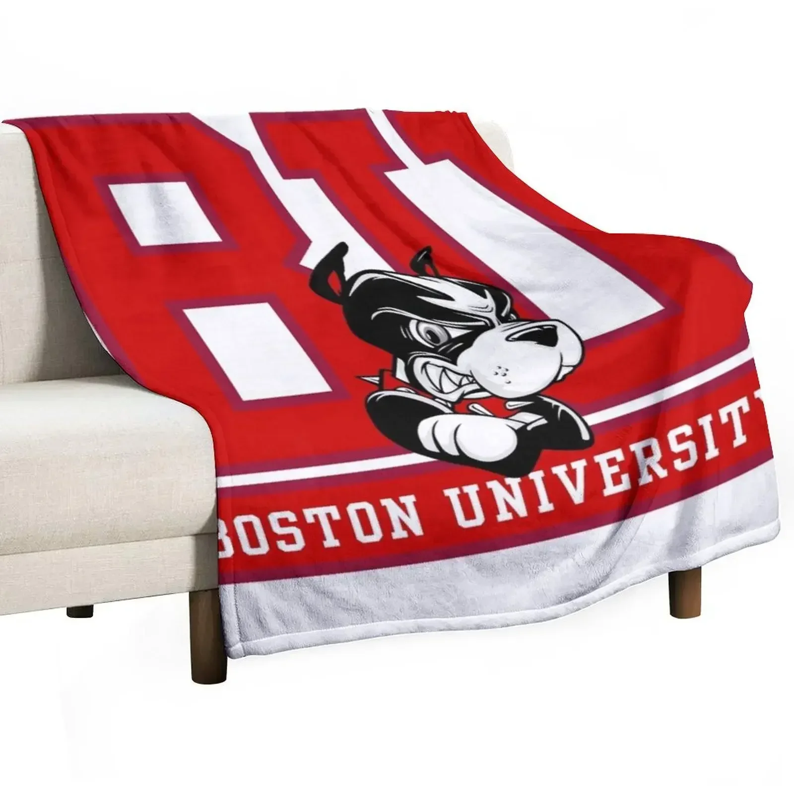 Boston Terriers Logo Throw Bla - Home Decor Logo Design 评论和价格