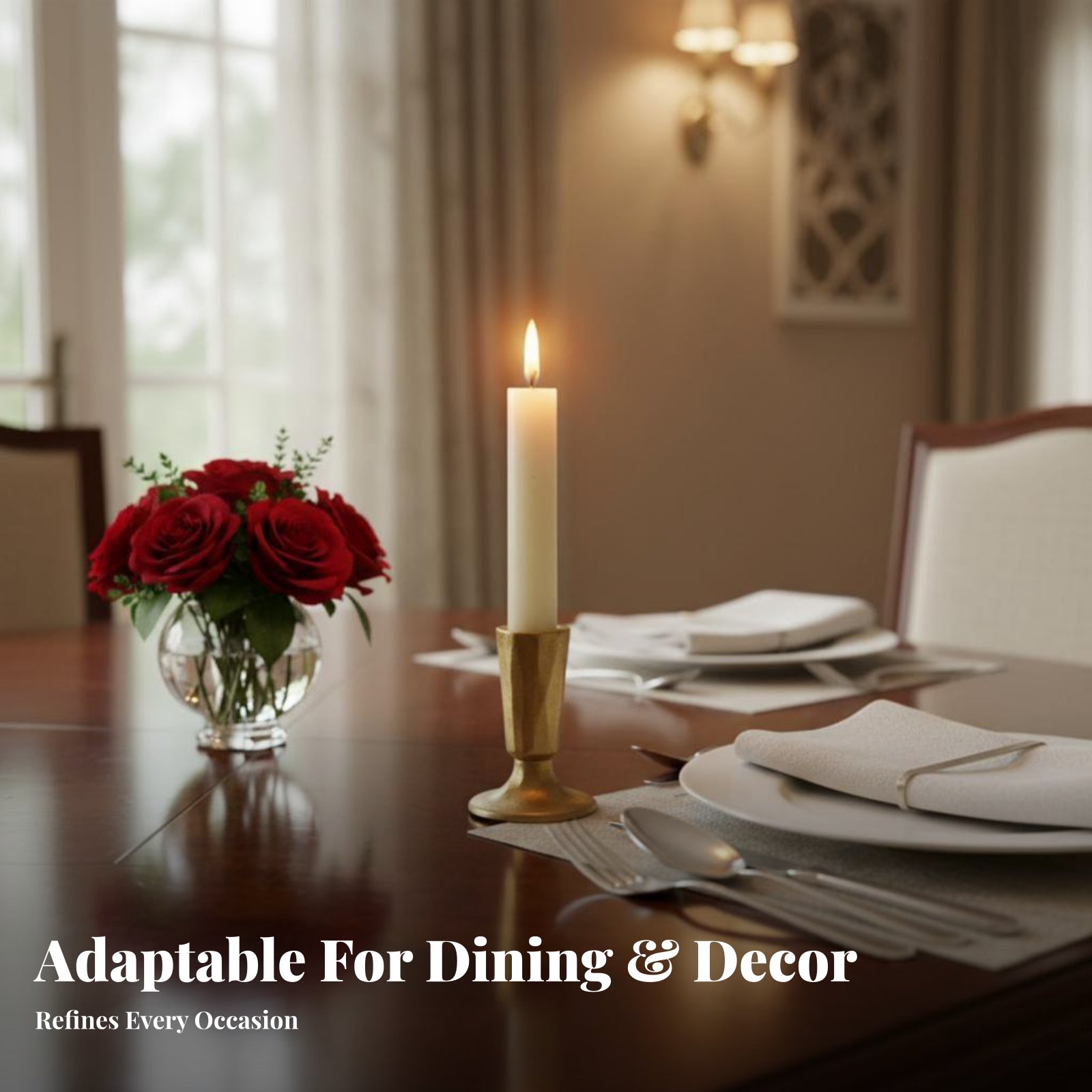 Gold Cast Iron Candle Holder,  - Home Decor Gold 评论和价格