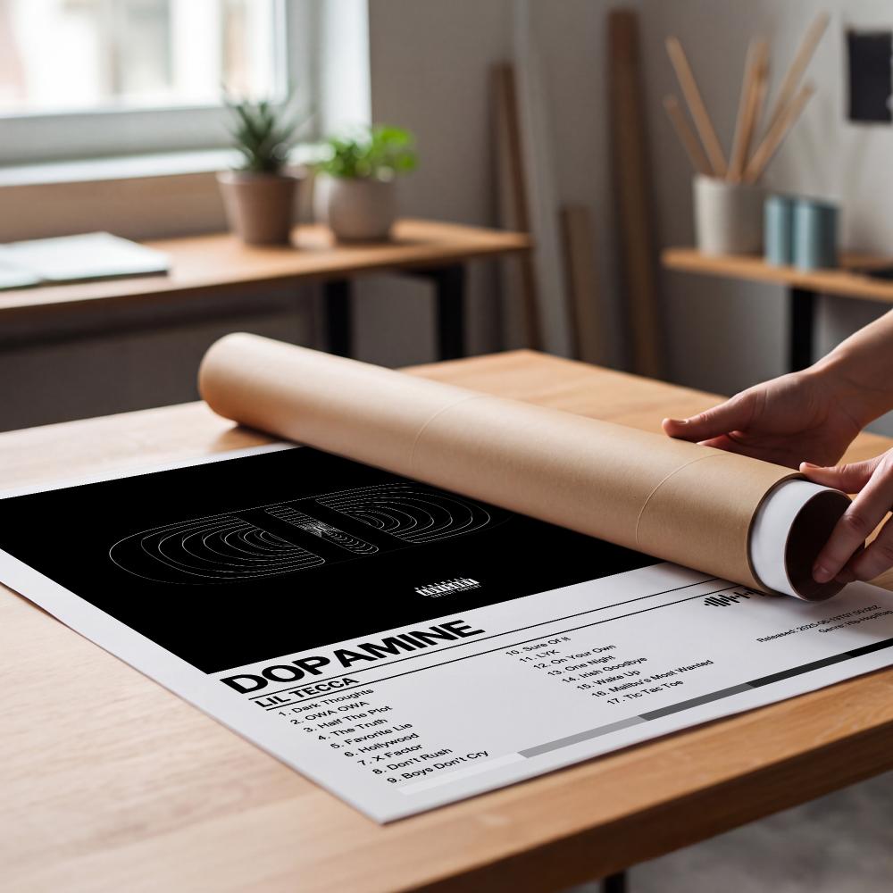 Lil Tecca Dopamine Poster Peel - Home Decor Dopamine 评论和价格