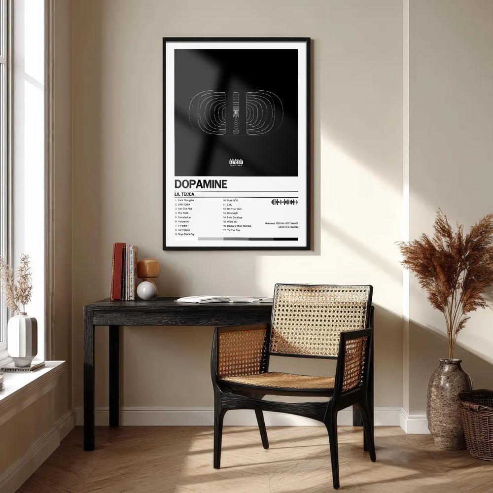 Lil Tecca Dopamine Poster Peel - Home Decor Dopamine 评论和价格