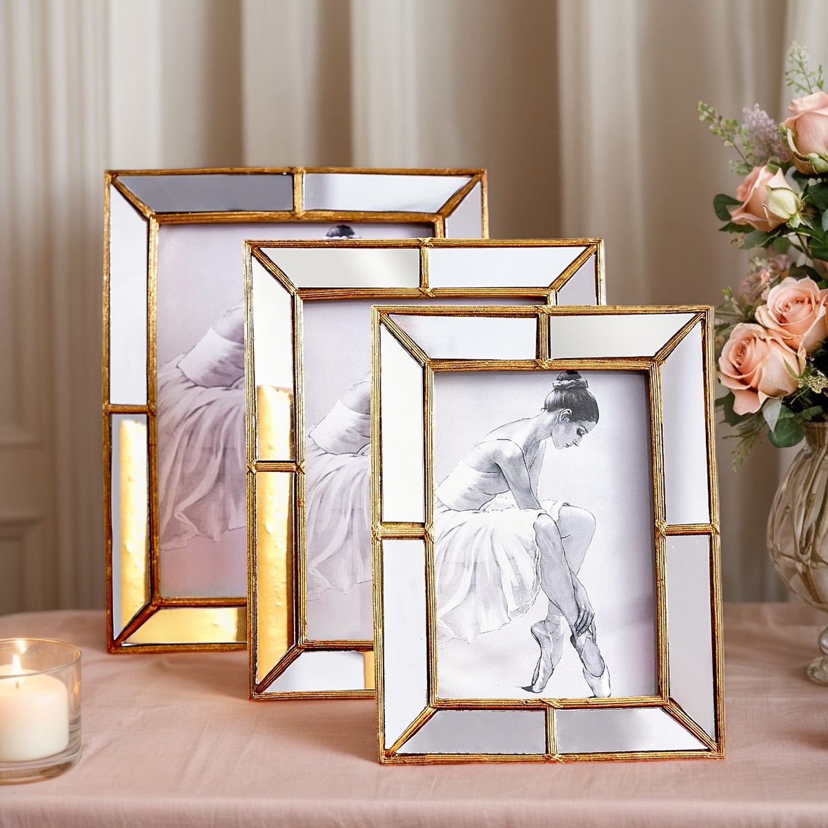 1PC, A Photo Frame with a Simp - Bamboo Photo Frame 评论和价格
