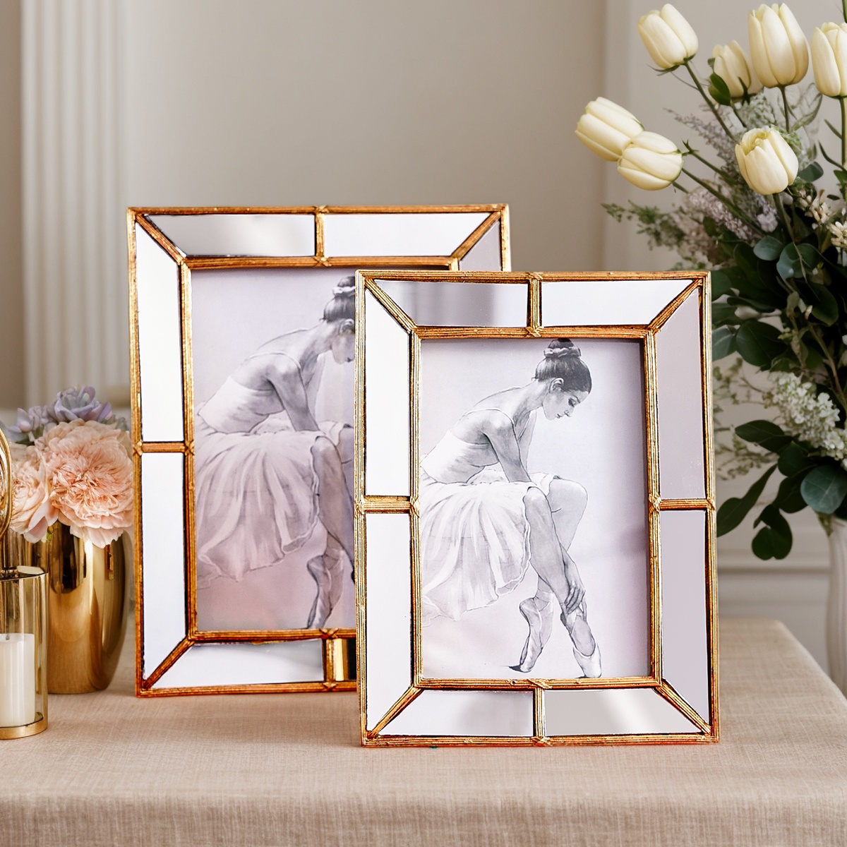 1PC, A Photo Frame with a Simp - Bamboo Photo Frame 评论和价格