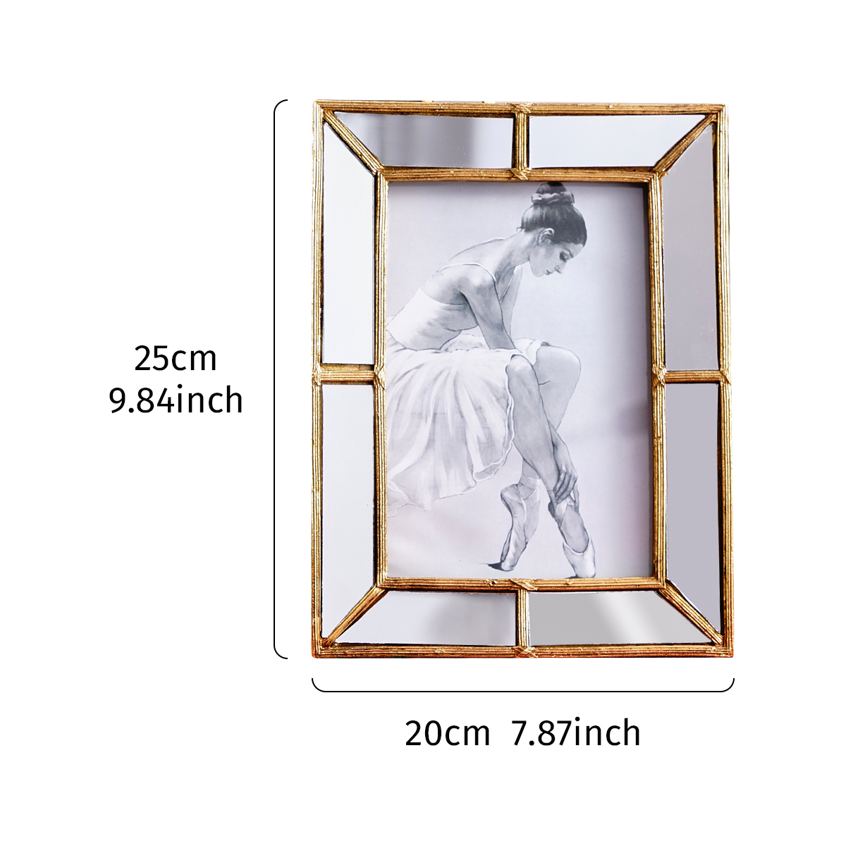 1PC, A Photo Frame with a Simp - Bamboo Photo Frame 评论和价格