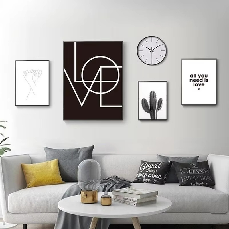 1pc frameless canvas Minimalis - Home Decor Lovely Home 评论和价格
