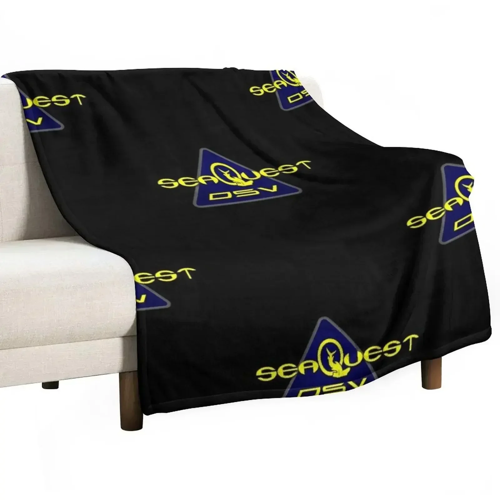 Seaquest Dsv Logo Throw Blanke - Home Decor Logo Design 评论和价格