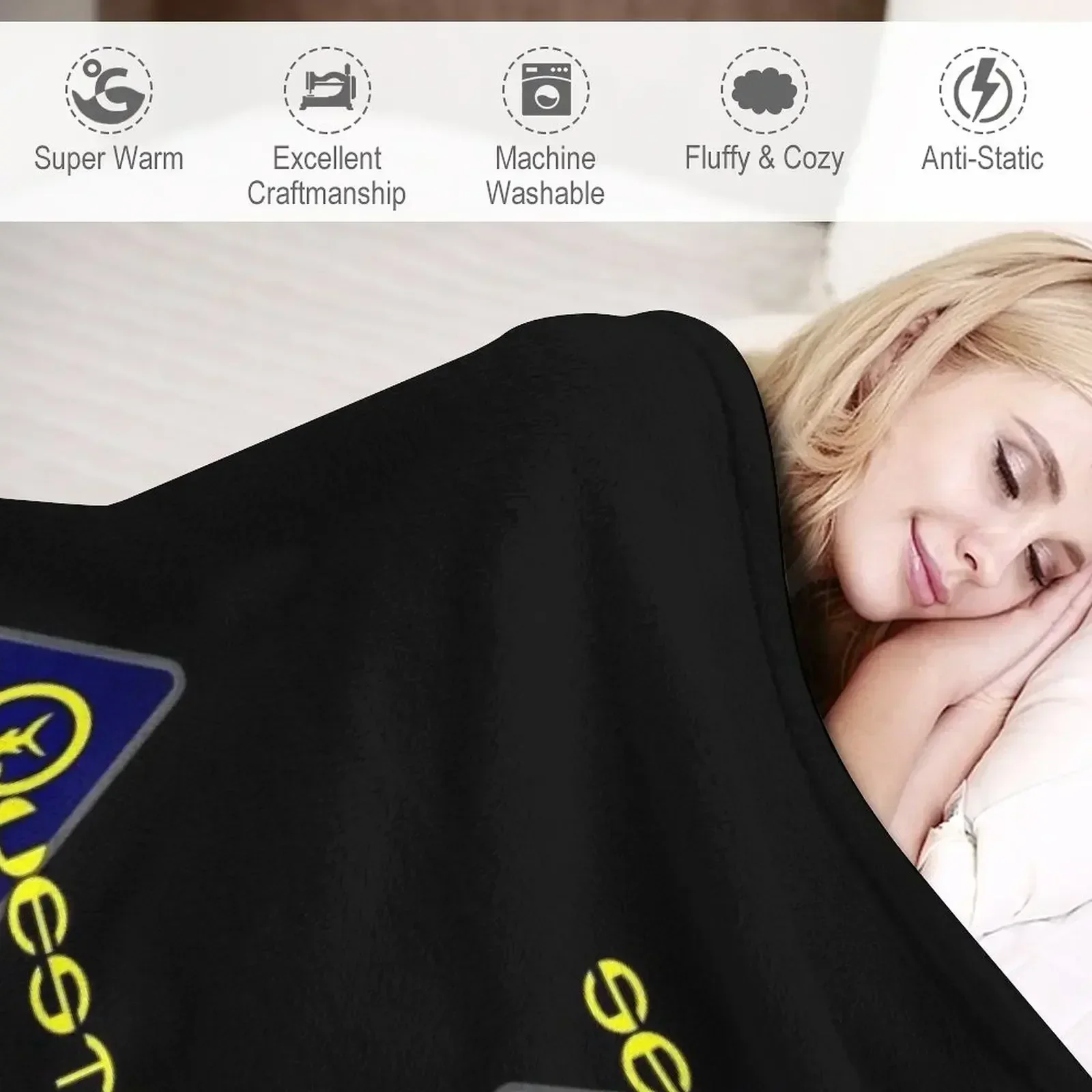Seaquest Dsv Logo Throw Blanke - Home Decor Logo Design 评论和价格